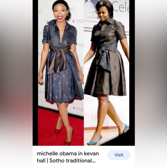 KEVAN HALL 💕Couture Designer. BEAUTIFUL Rich Emerald Green / Teal Blouse 💕8 🌸 - Picture 11 of 17